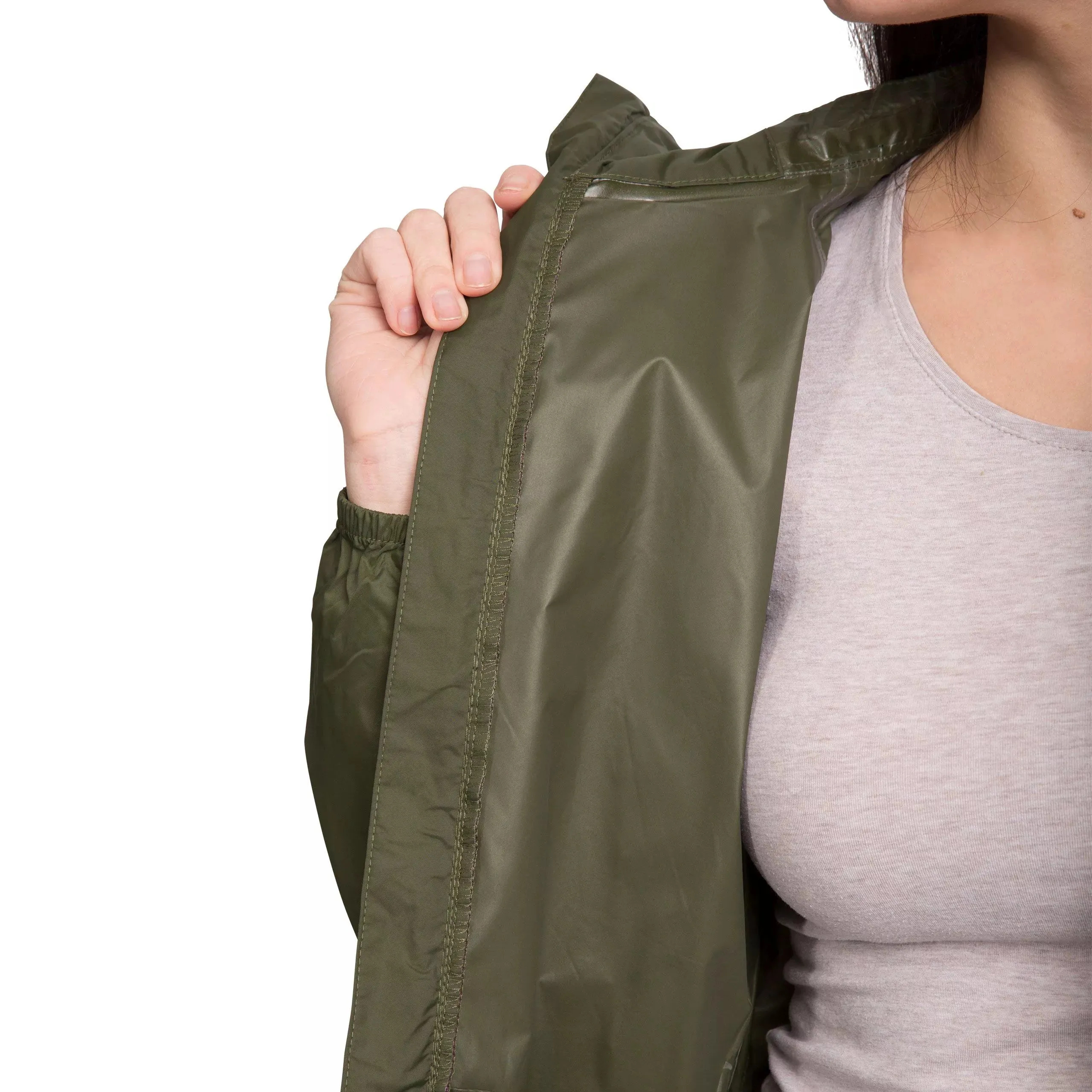 Trespass XXL Moss Unisex Packaway Qikpac Jacket