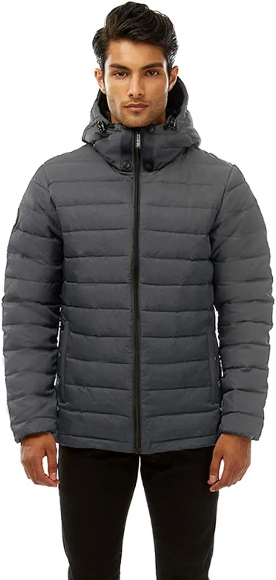 Triple F.A.T. Goose Men's Logan - Puffer Jacket Men With Hood - Down Jacket Men - Mens Winter Jackets - Bubble Coat