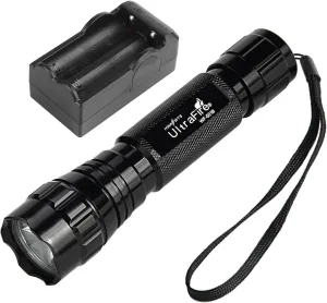ULTRAFIRE Tactical Flashlight, WF-501B 800 Lumens Super Bright 5 Mode Mini LED Flashlight,IPX-65 Waterproof EDC Handheld Torch for Outdoor Camping and Hiking