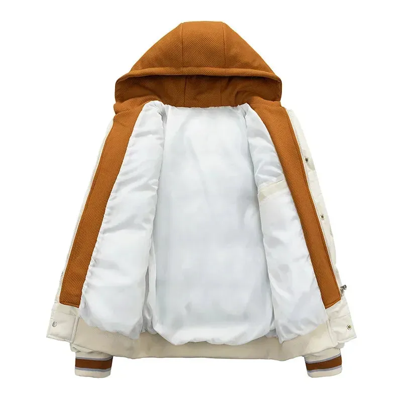 Urban Shield Windproof Hooded Jacket for Men