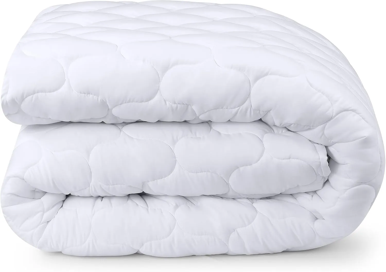 Utopia Bedding Waterproof Mattress Protector, Queen Mattress Pad, Quilted Fitted Cover Stretches up to 16 Inches Deep (White)