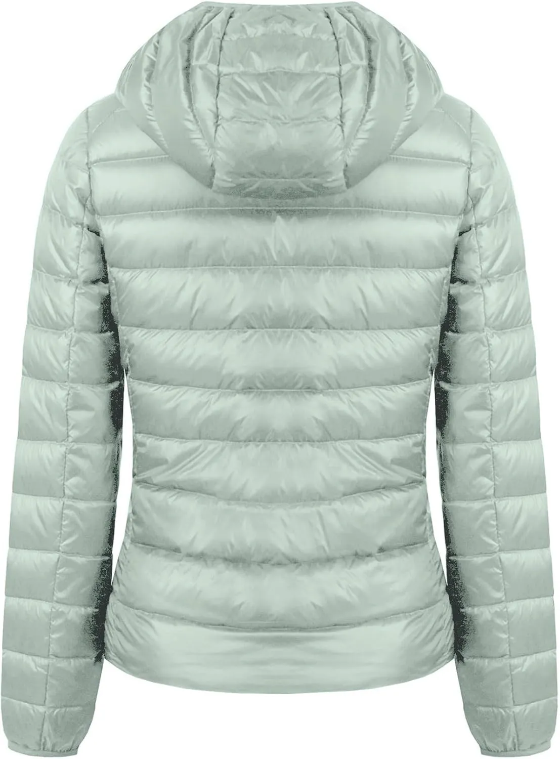 Valennia Women's Short Down Coat Packable Puffer Jacket With Hooded Winter Ultra Light Outerwear