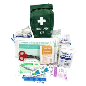 Vehicle First Aid Kit Basic In Soft Hang Bag