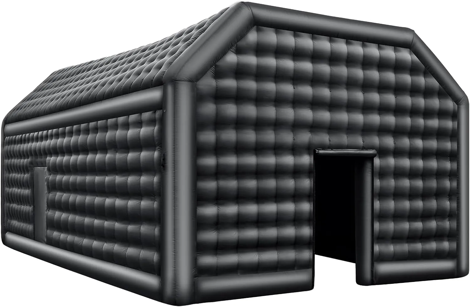 VEVOR Inflatable Nightclub, 26.2 x 19.7 x 13.1 Ft, Blow up Party Tent with Disco Lights & 1100W Blower, Large Inflatable Night Club Tent for Adults, Inflatable House Cube for Wedding Birthday Black