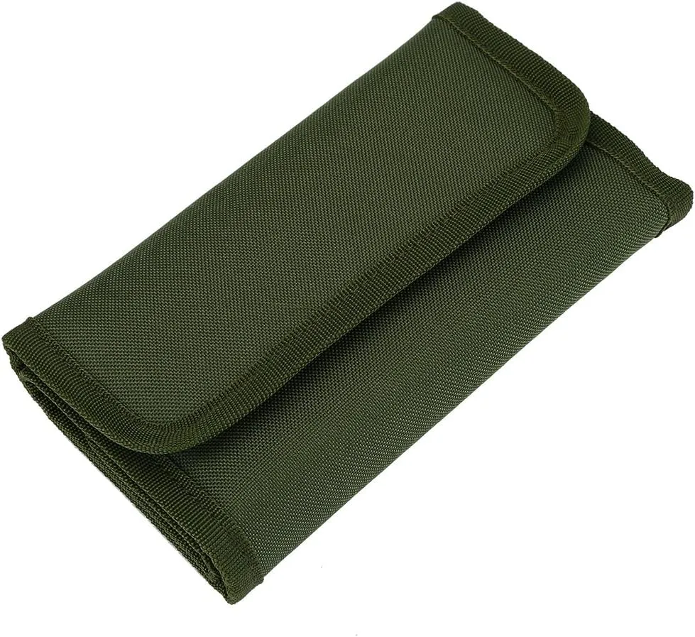 VGEBY Roll-UP Pouch Fly Tying Tool Nylon Bag Fishing Lure Bag Fly Fishing Tool Tying Pouch Case Organizer Holder