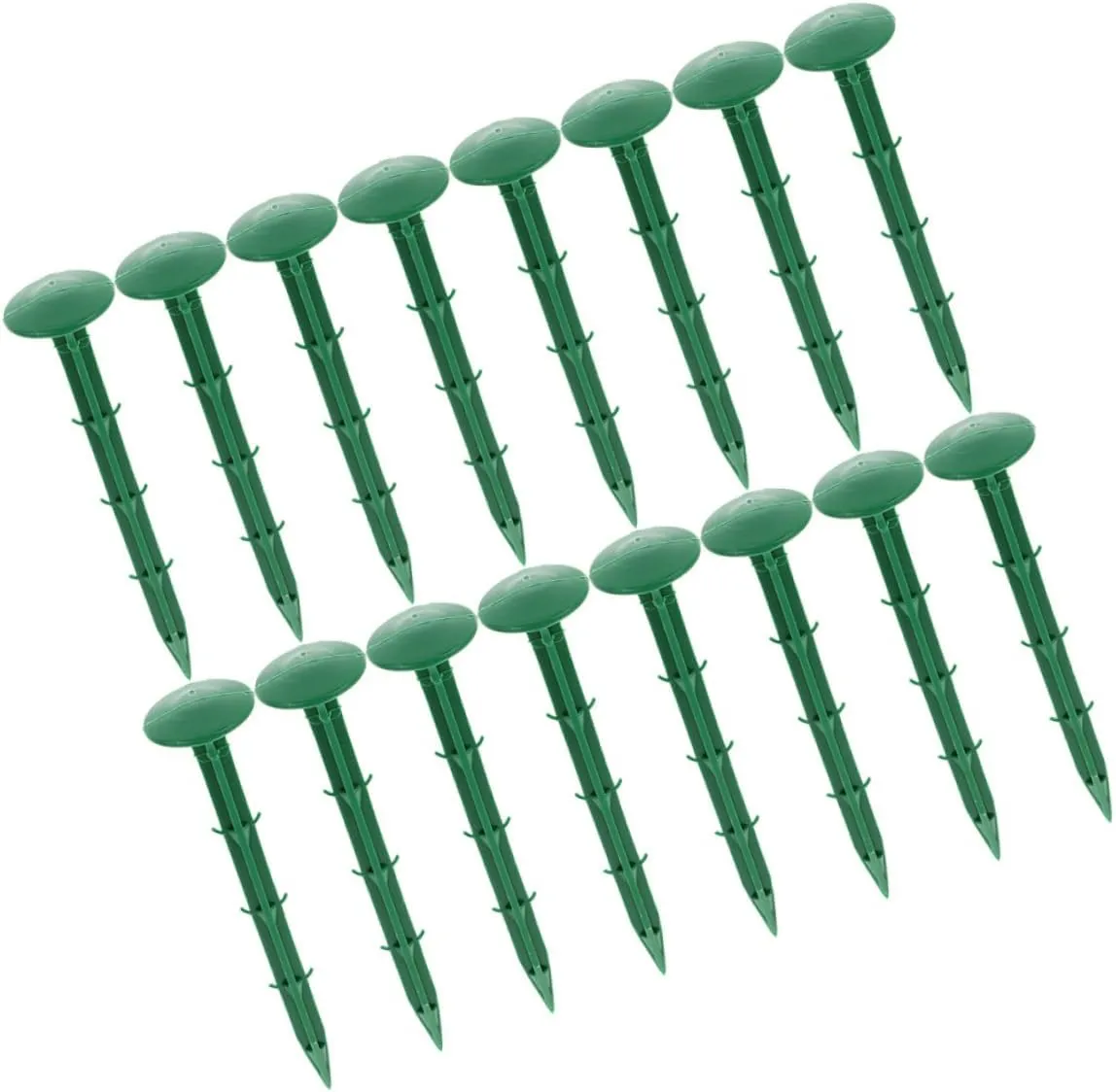 VICASKY 150Pcs Ground Stakes for Gardening and Landscape Durable Tent Fixing Tools Spike Stakes for Anchoring Plants Tarps Canopies and Landscape