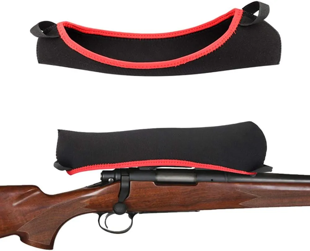 VIOKKO 4 Pack Neoprene Rifle Scope Optics Cover Waterproof Riflescope Optic Protective Bag for Hunting Gun Scope