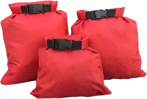 Wakauto 3pcs Waterproof Bag, Light and Thin, Sealed, Dry and Waterproof Storage Bag, Convenient and Durable, Easy to Carry, Used for Outdoor Sports and Water Sports （ Black ）