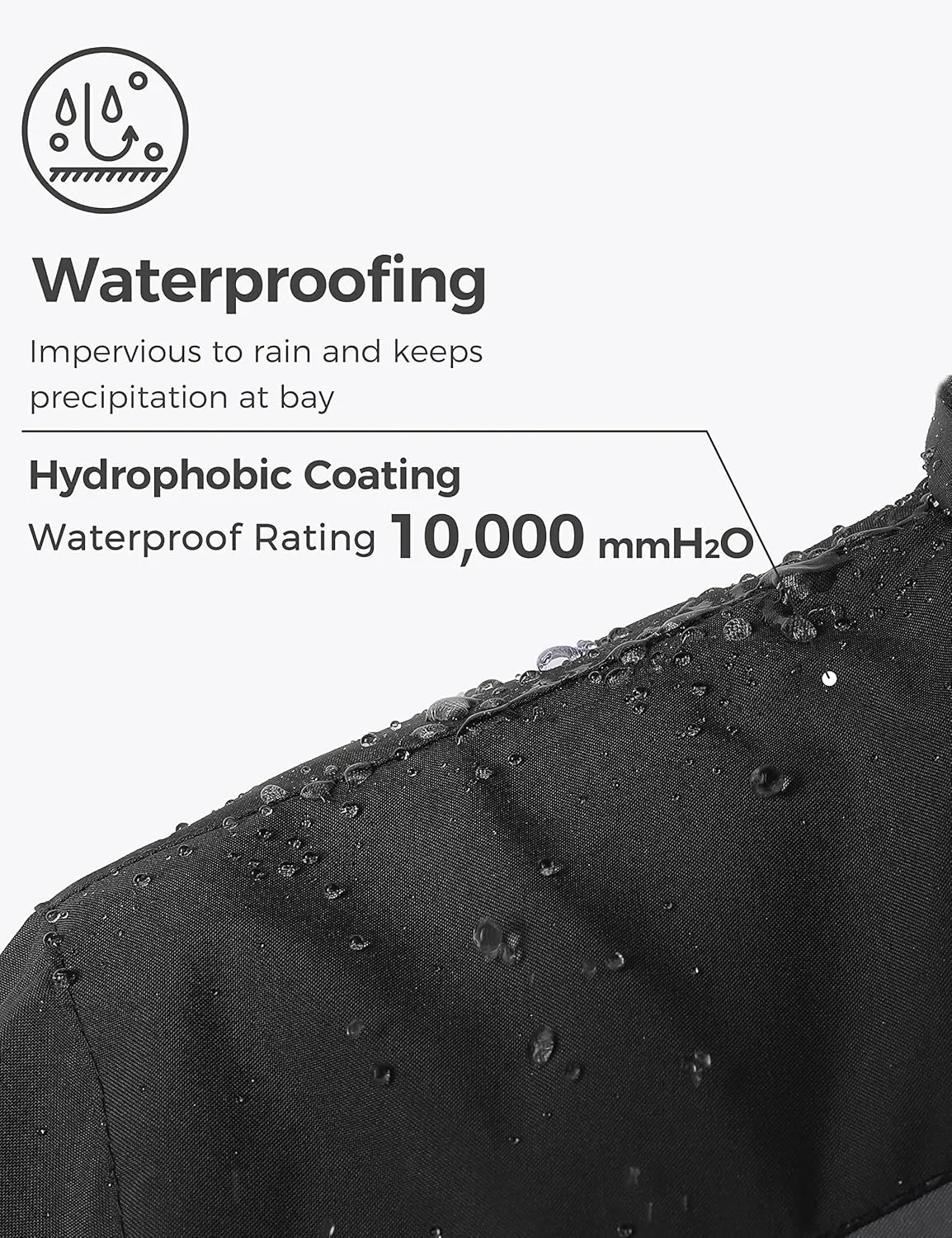 Wantdo Men's Waterproof 3-in-1 Ski Jacket Warm Winter Snow Coat Windproof Rain Jackets Snowboarding Jackets