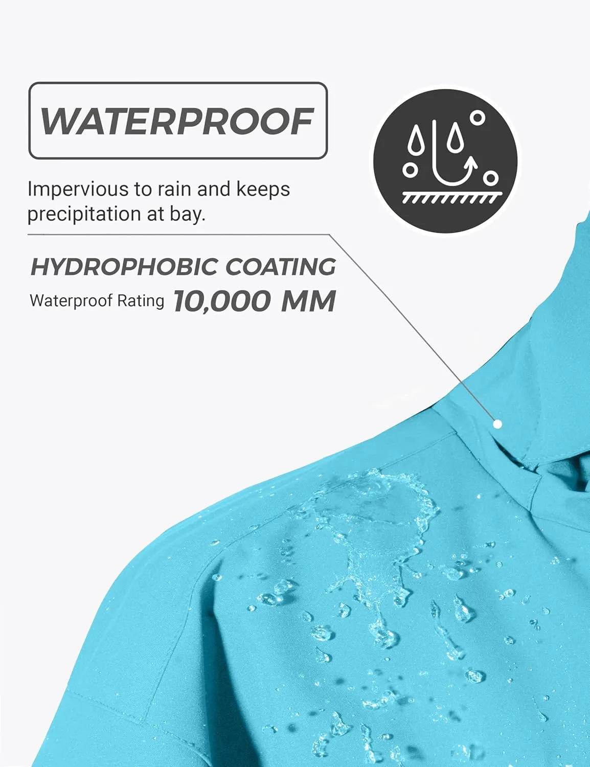 wantdo Women's Plus Size Waterproof Ski Jacket Winter Windproof Snow Mountain Warm Hooded Coat