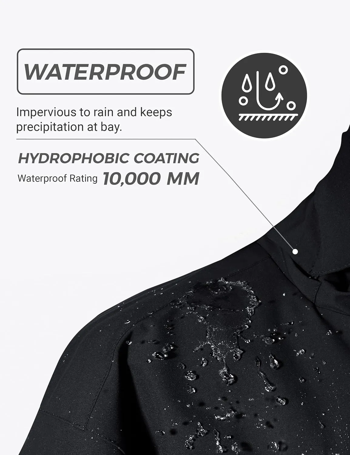wantdo Women's Plus Size Waterproof Ski Jacket Winter Windproof Snow Mountain Warm Hooded Coat