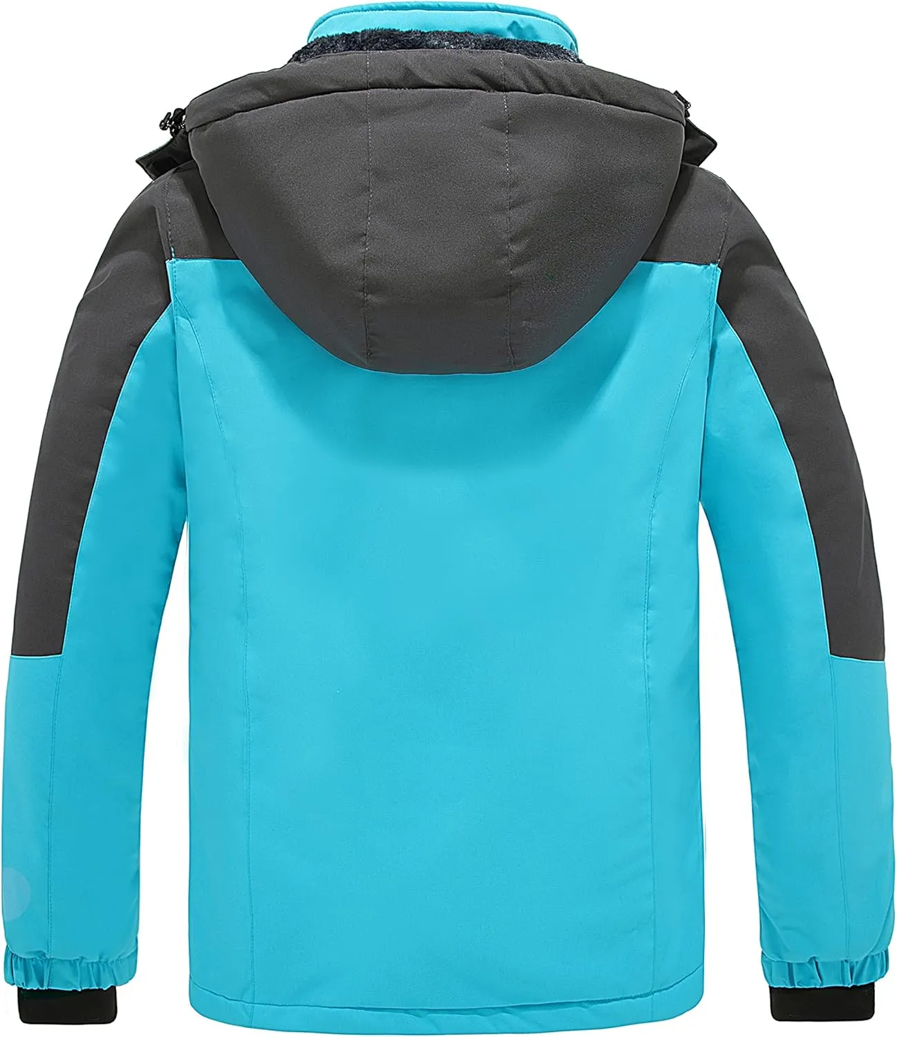 wantdo Women's Waterproof Ski Jacket Mountain Windproof Rain Jacket Winter Warm Snow Coat