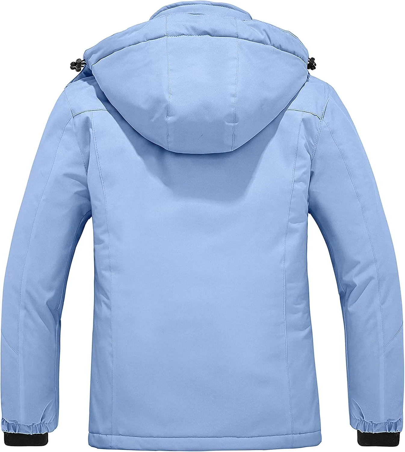 wantdo Women's Waterproof Ski Jacket Mountain Windproof Rain Jacket Winter Warm Snow Coat