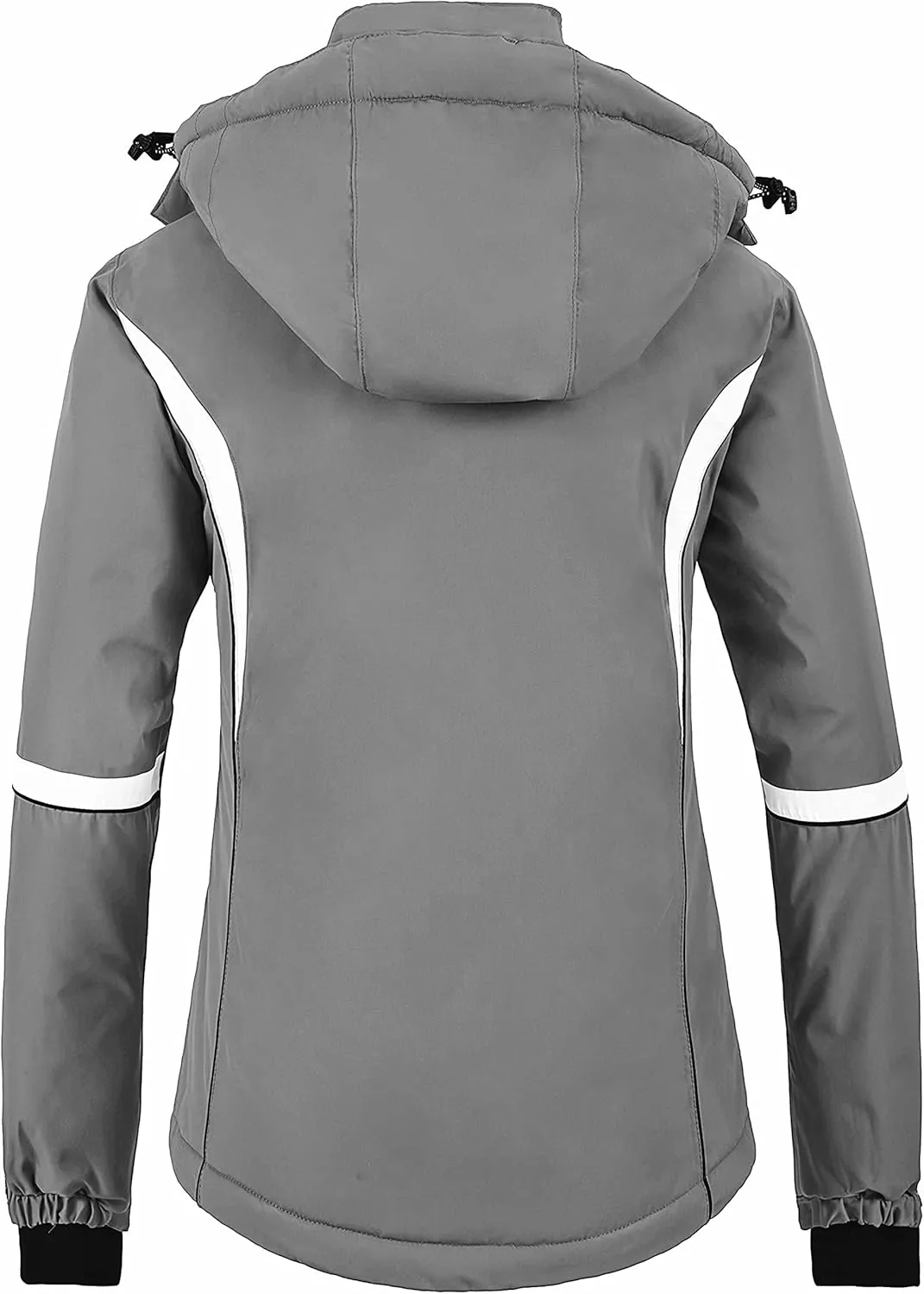 wantdo Women's Waterproof Ski Jacket Warm Winter Snow Coat Windproof Snowboarding Jackets Insulated Parka
