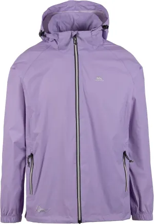 Waterproof Jacket Men Women Packaway Rain Coat With Hood, Light Rain Jacket Windbreaker, Raincoat In A Bag, Rain Coats For Men, Rain Coats for Women Qikpac X, Gelsomino, Small