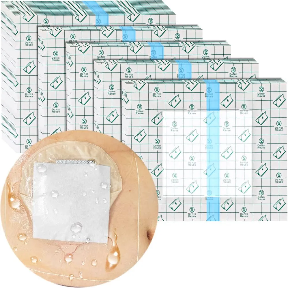 Waterproof Ostomy Bag Shower Cover with Non Sticky Pad Colostomy Ilostomy Urlostomy Pouch Shower Guard Shield