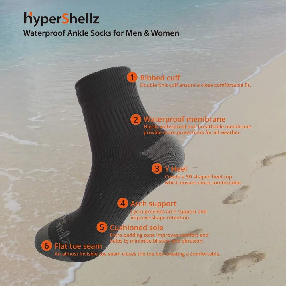 Waterproof Socks for Men & Women Ankle Length