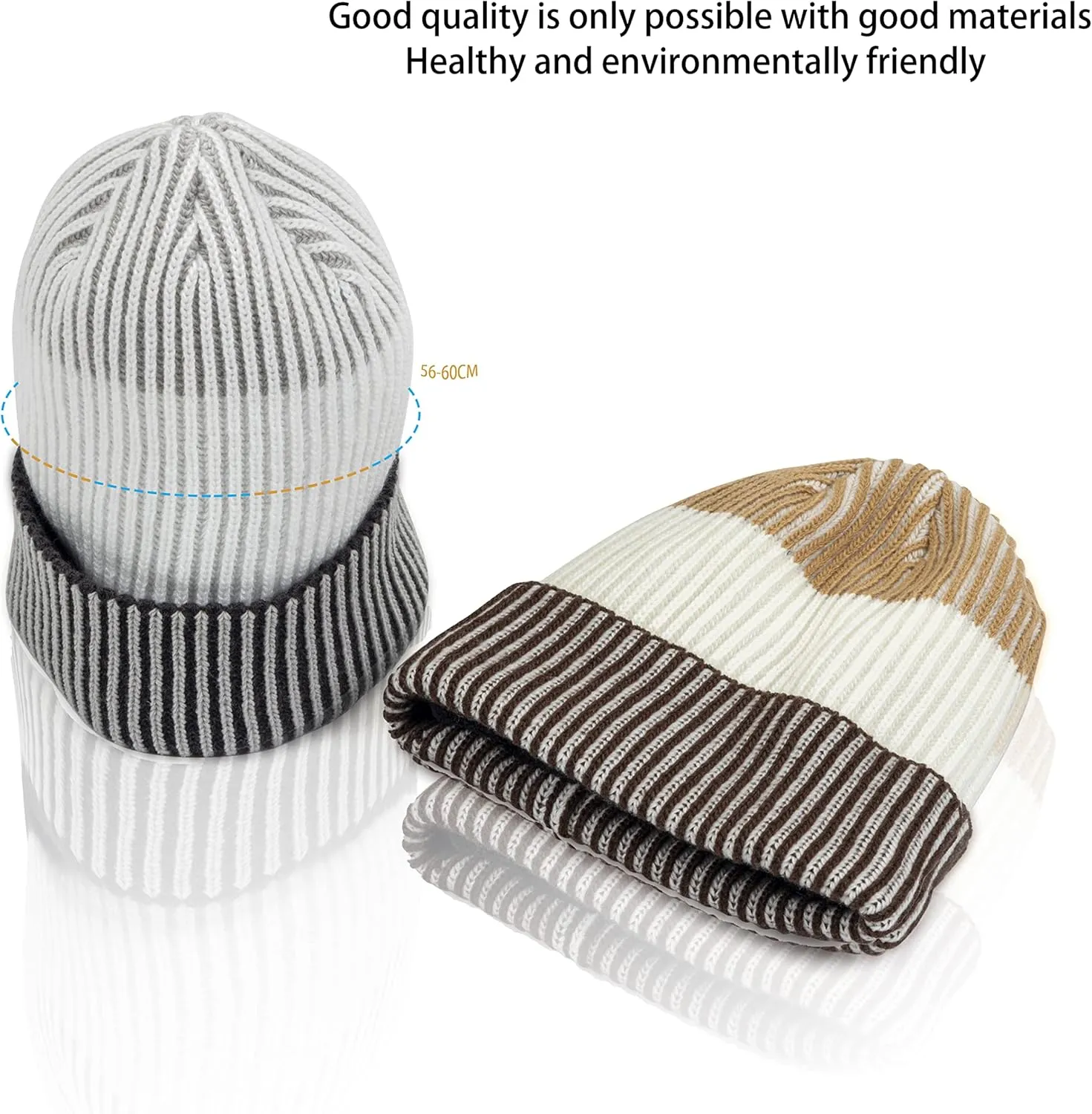 Waterproof, Windproof, Breathable Beanie Hat,Keep Your Head Warm and Completely Dry.