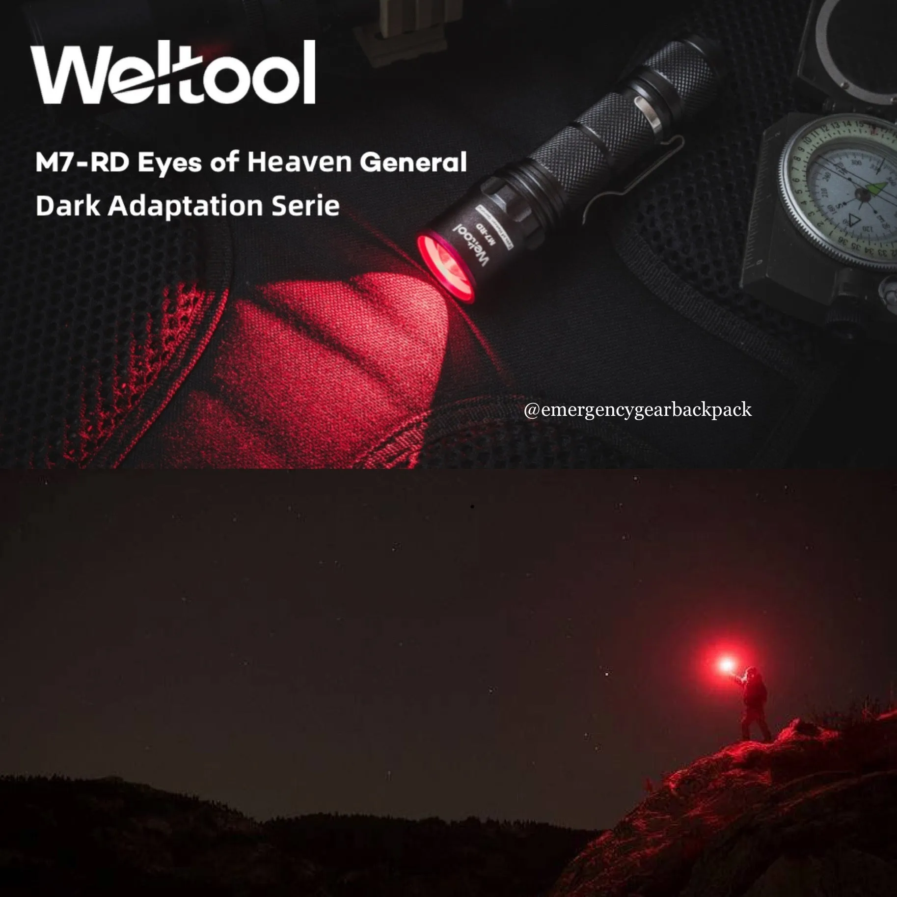 Weltool M7-RD Red Light (625nm)