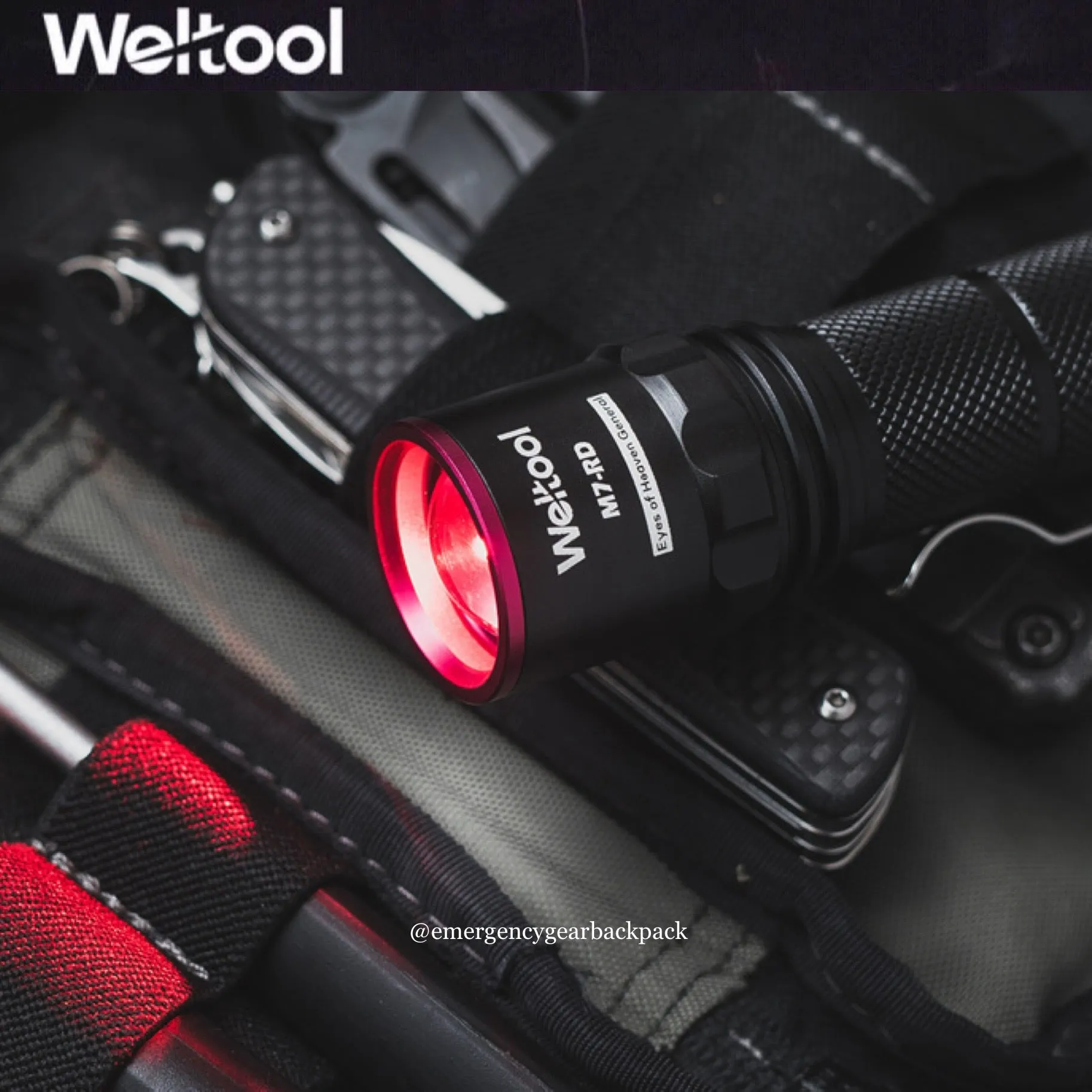 Weltool M7-RD Red Light (625nm)