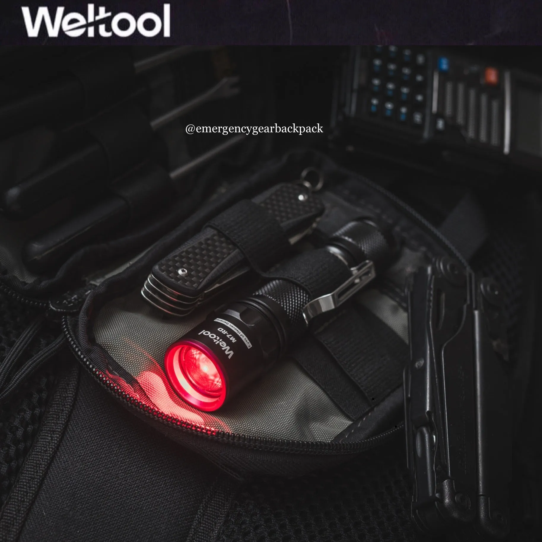 Weltool M7-RD Red Light (625nm)