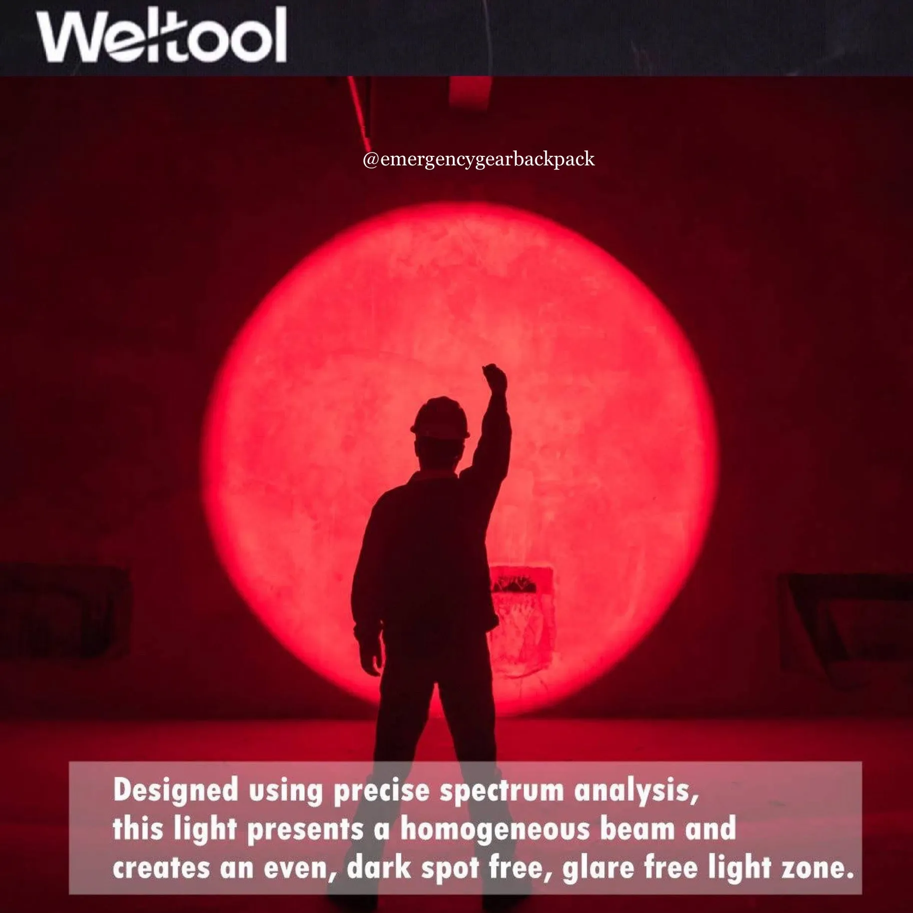 Weltool M7-RD Red Light (625nm)