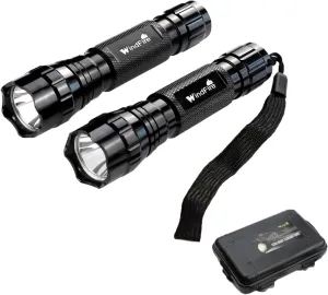 WINDFIRE 2 Pack Flashlights High Lumen, 501B Tactical Flashlights, Single Mode LED Handheld Flashlight Super Bright, Portable Waterproof Emergency Small Flash Light for Camping, Hiking