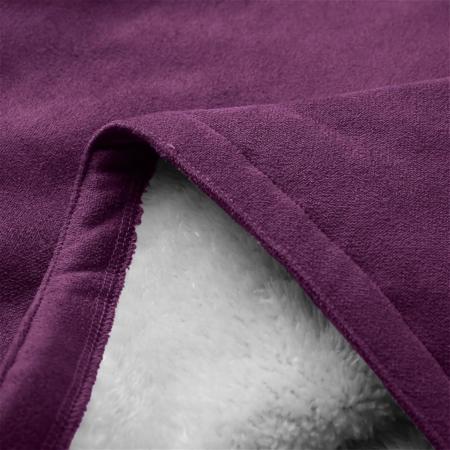 Winter Jackets for Women Sherpa Lined Suede Coat Thick Hooded Jacket Plus Size Parka Coat Warm Outerwear with Pockets