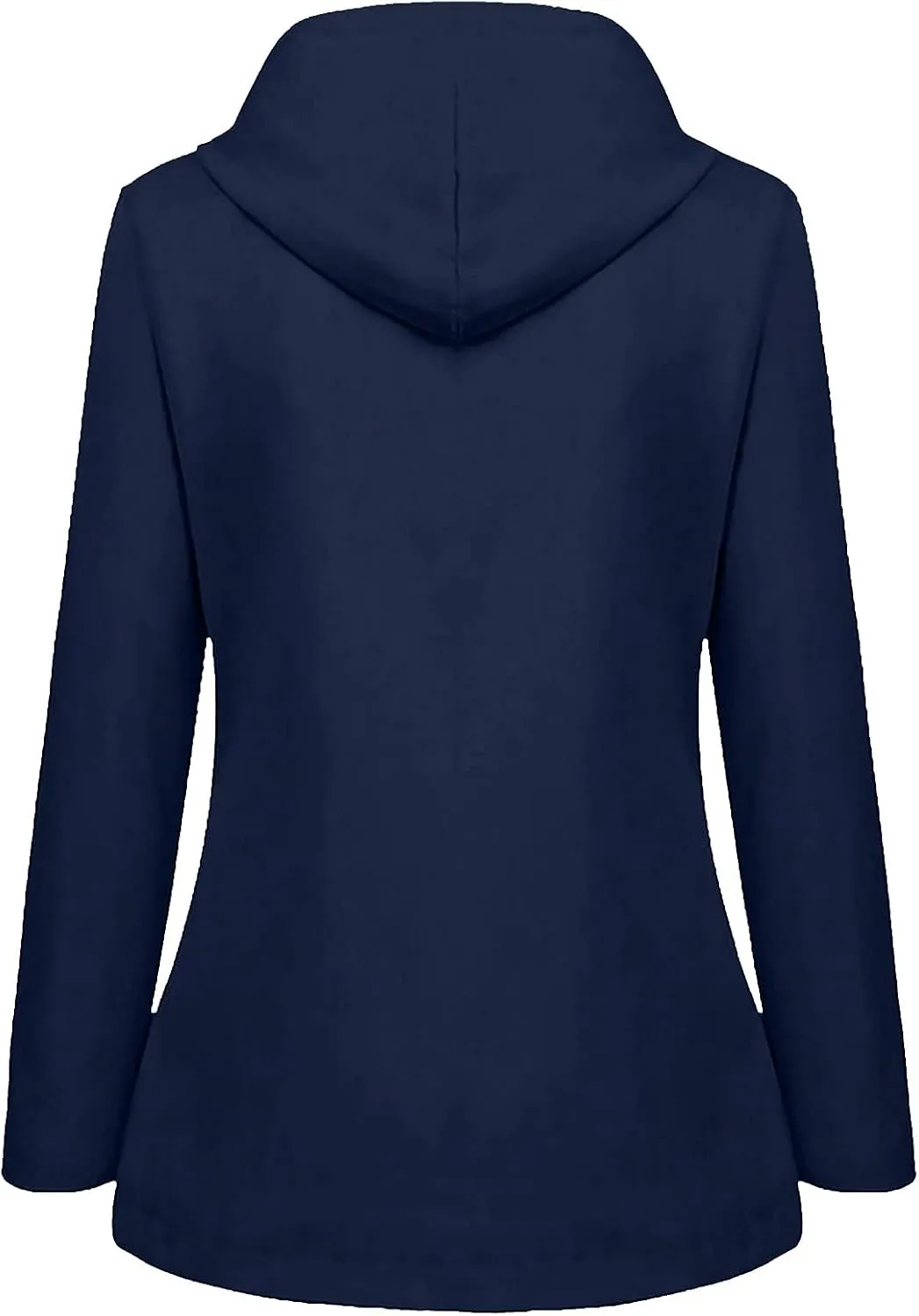 Winter Rain Coats for Women Waterproof Plus Size Hooded Rain Jackets Thicken Fleece Warm Raincoats with Pockets