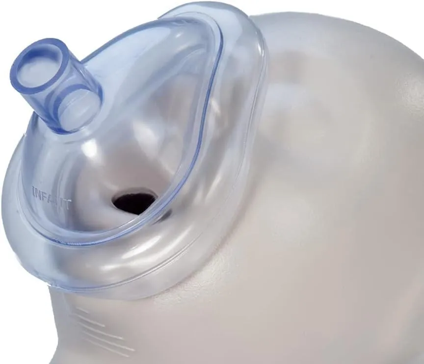WNL Products 5000ITM Practi-Mask Infant CPR Training Mask Includes 10 (10 Pack - Infant)