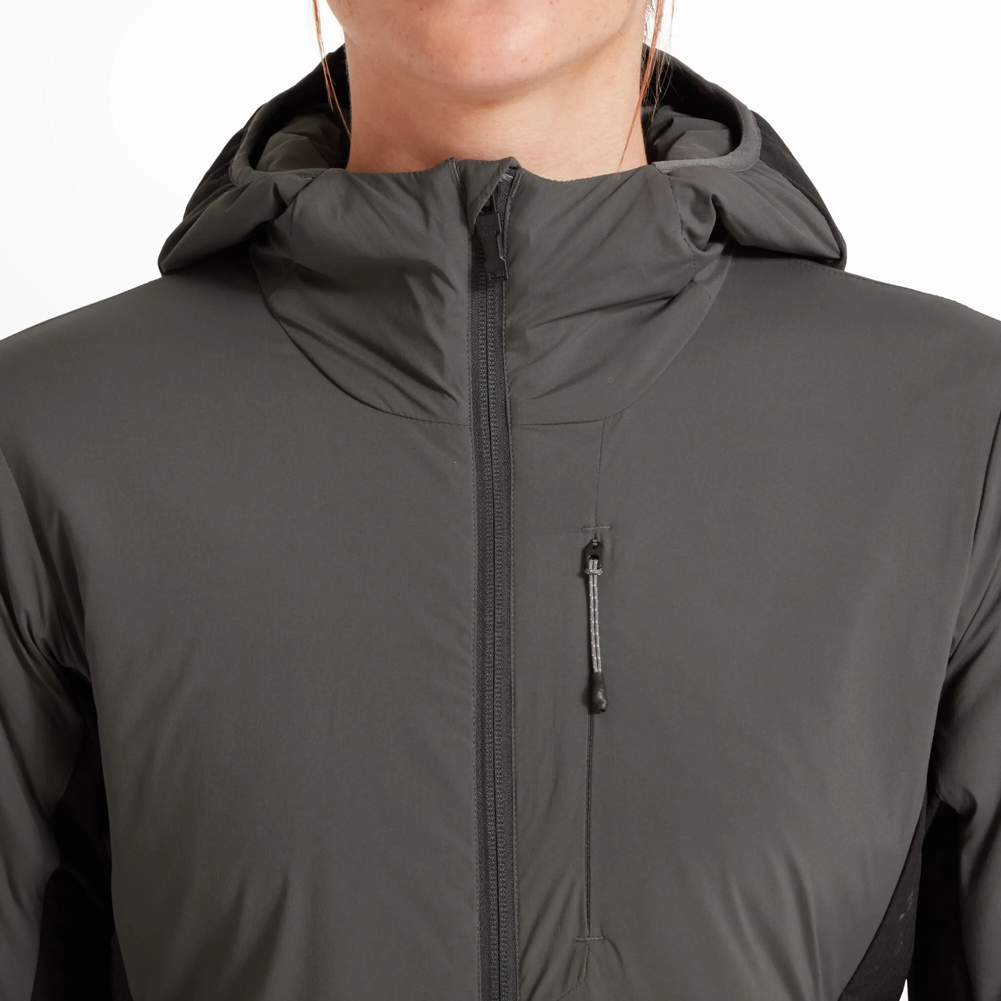 Womens Darkstart Fusion Jacket - Ash/Black