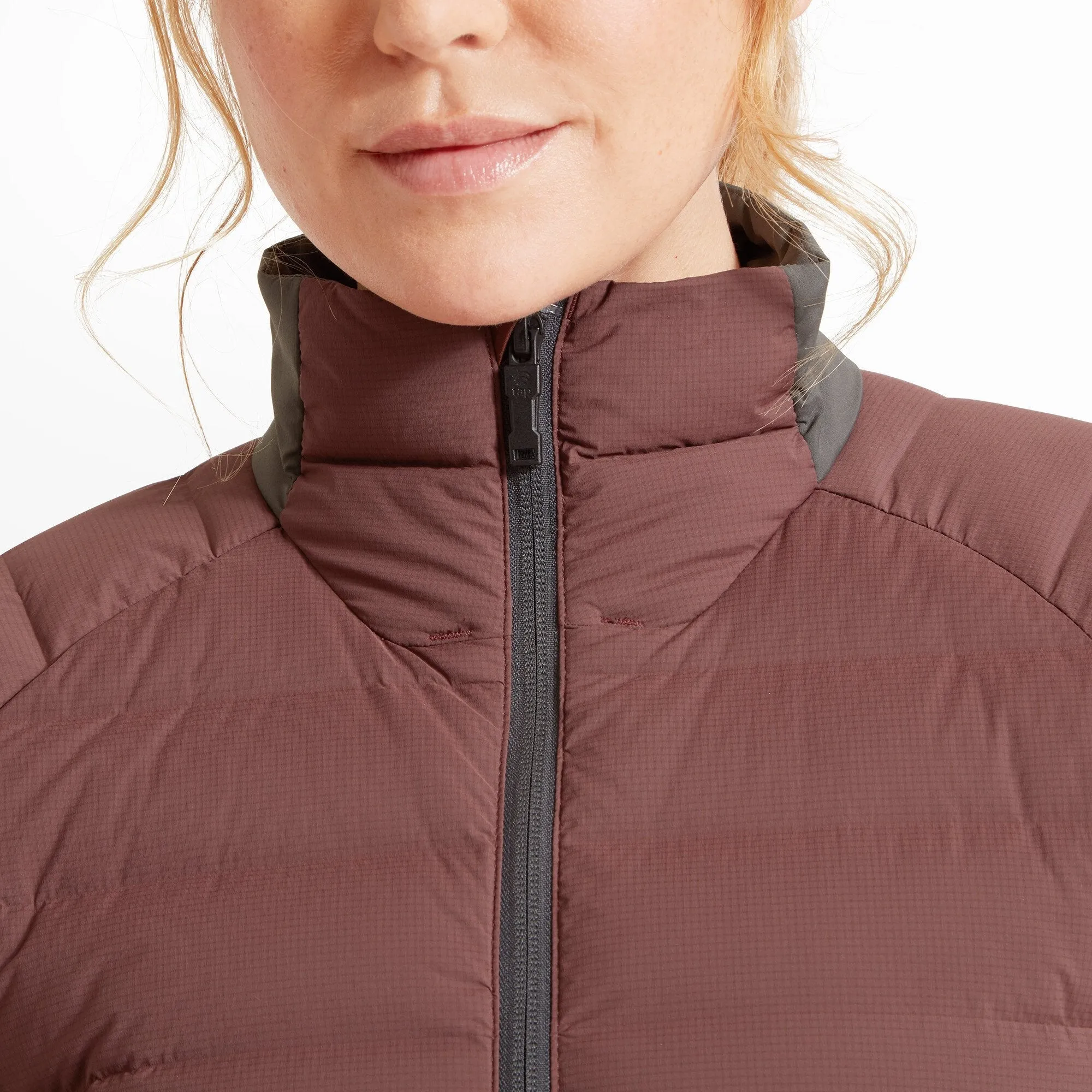 Womens Divide Fusion Stretch Jacket - Amaranth/Ash