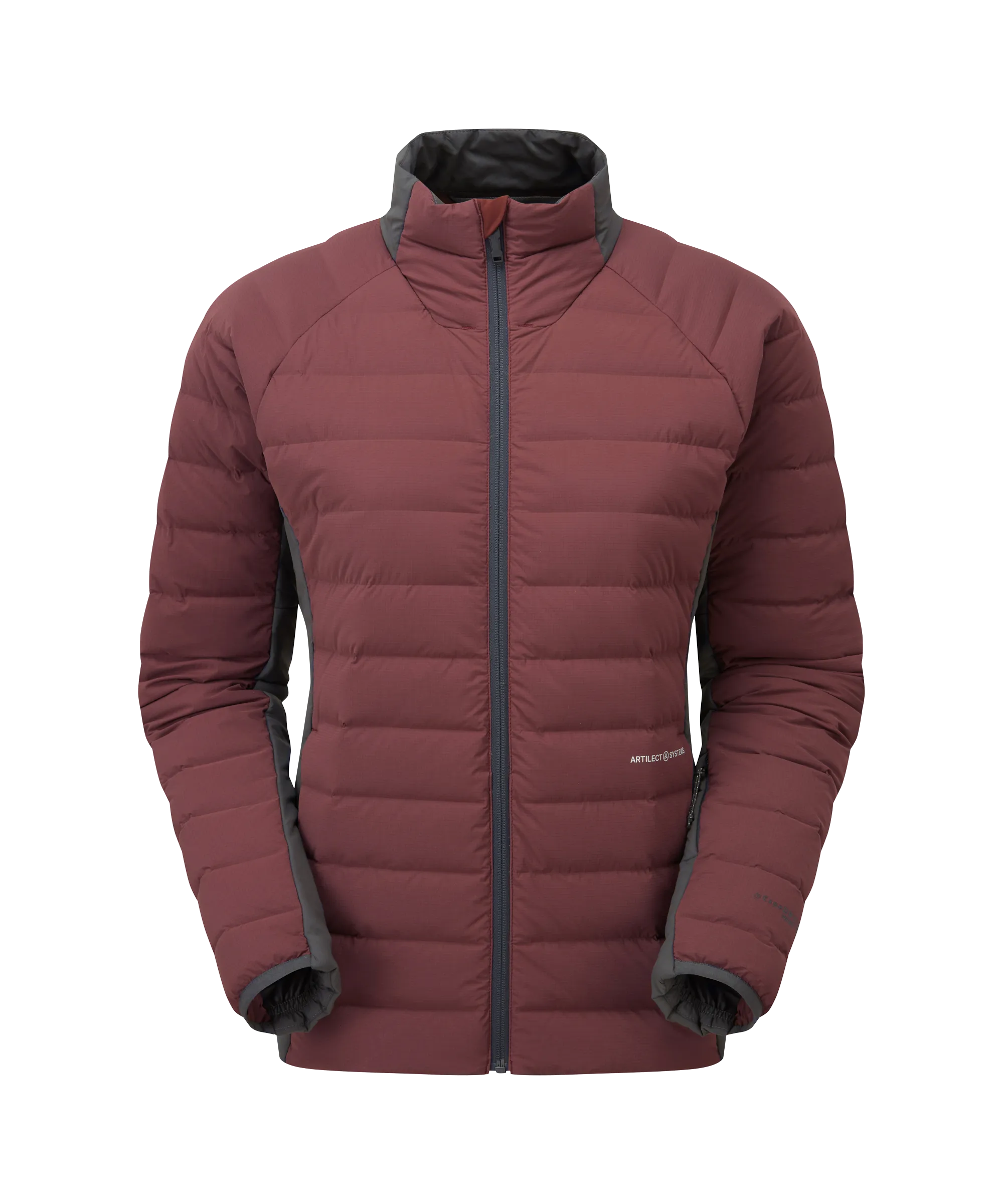Womens Divide Fusion Stretch Jacket - Amaranth/Ash