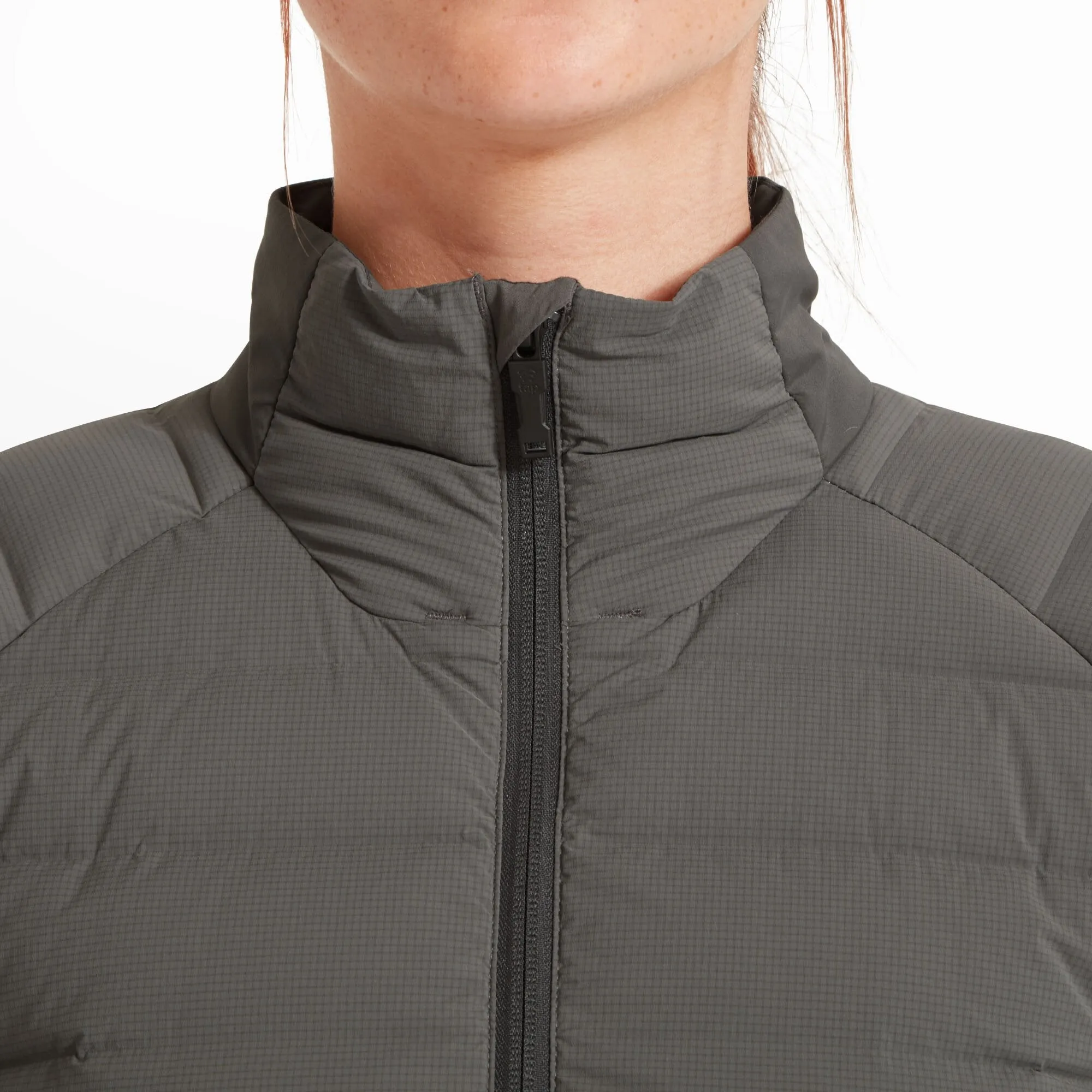 Womens Divide Fusion Stretch Jacket - Ash