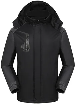 Women's Ski Jacket Warm Winter Snow Coat Mountain Windbreaker Hooded Raincoat Run Jacket