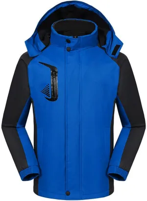 Women's Ski Jacket Warm Winter Snow Coat Mountain Windbreaker Hooded Raincoat Run Jacket