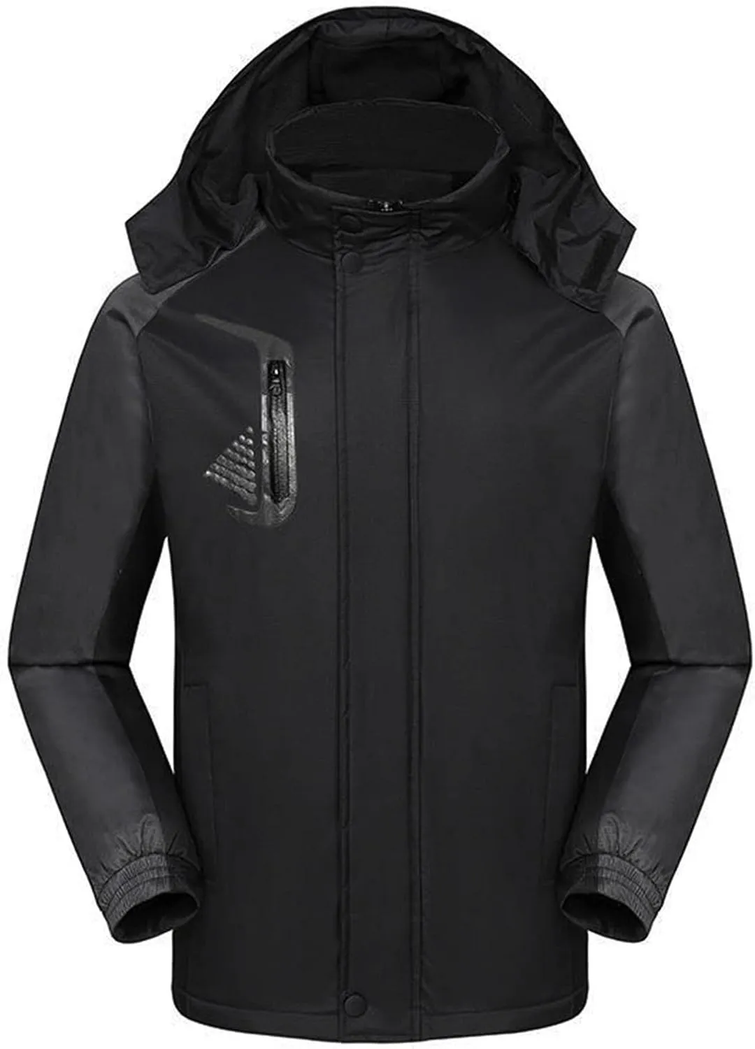 Women's Ski Jacket Warm Winter Snow Coat Mountain Windbreaker Hooded Raincoat Run Jacket