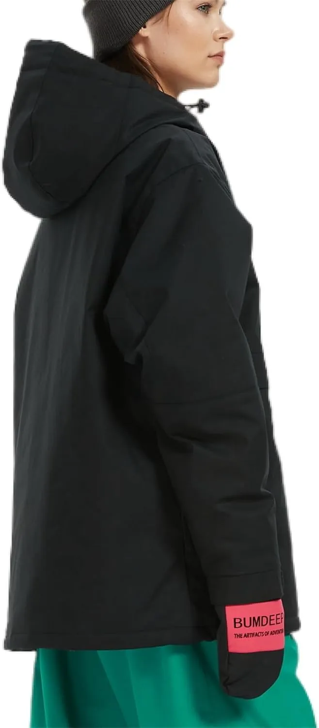 Womens Waterproof Ski Jacket Warm Winter Snow Coat Windbreaker Hooded Thick Snowboard Jacket