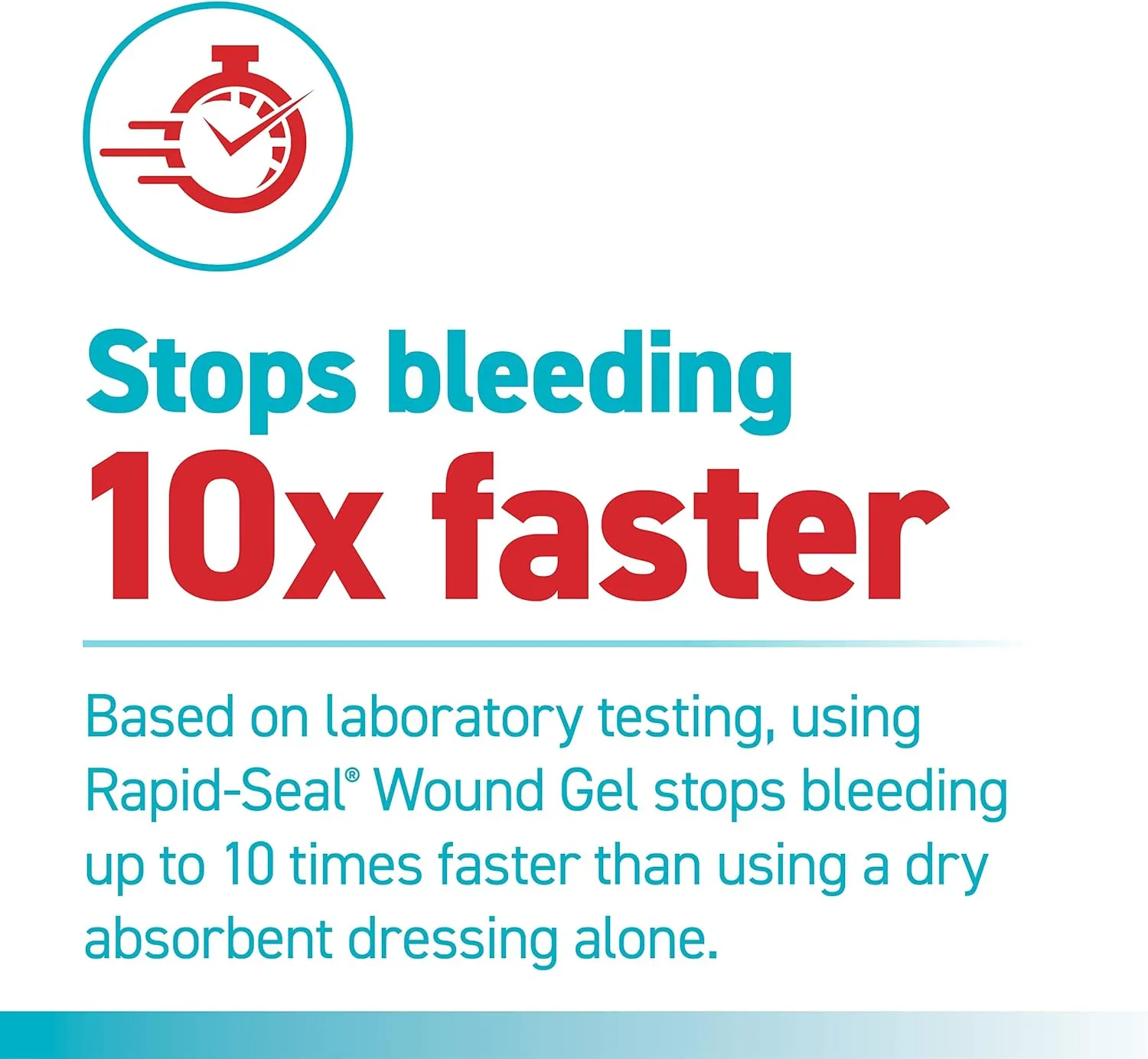 Wound Gel (5 Tubes) | Stops Bleeding in Seconds, Ideal for Cuts, Scrapes and Razor Nicks for Emergency First Aid Supplies