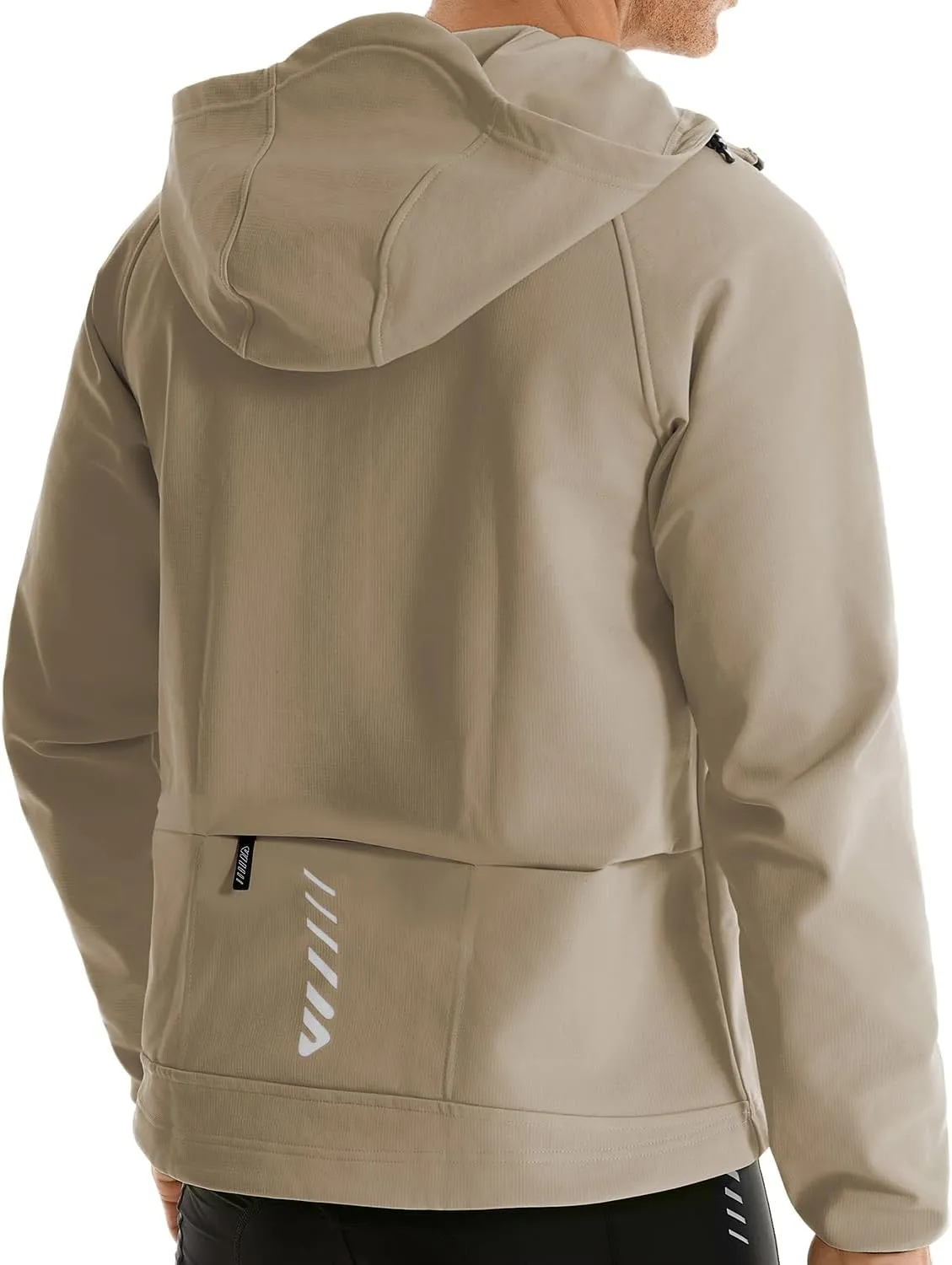 Wulibike Winter Cycling Jackets for Men Waterproof Running Jacket Men Hiking Jacket windproof Unisex Cold Weather Gear