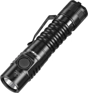 Wurkkos FC11C Led Flashlight Rechargeable 1200 Lumens, 155m Long Beam Distance, IP68 Waterproof Flashlights with Magnetic Base, Small Powerful EDC Flashlight for Camping, Hiking, Emergency(4000K)