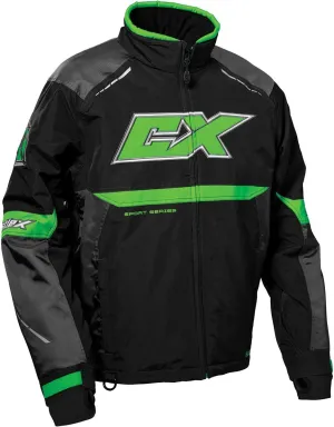 X Men's Blade G5 Jacket (Charcoal/Green/Black - 3X-Large)