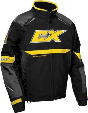 X Men's Blade G5 Jacket (Charcoal/Yellow/Black - Medium)