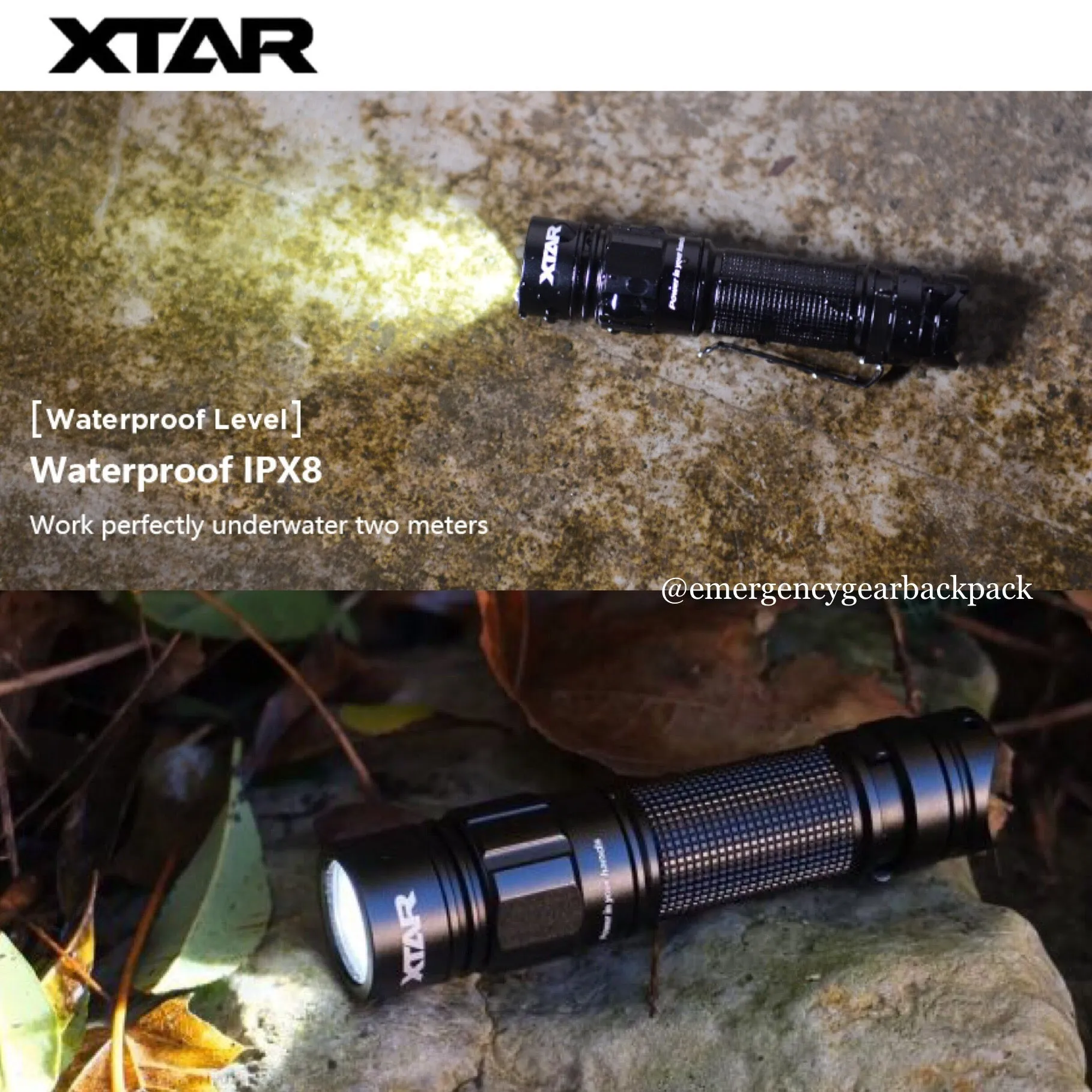XTAR VENUS WK16 550lm Throw Beam 125m