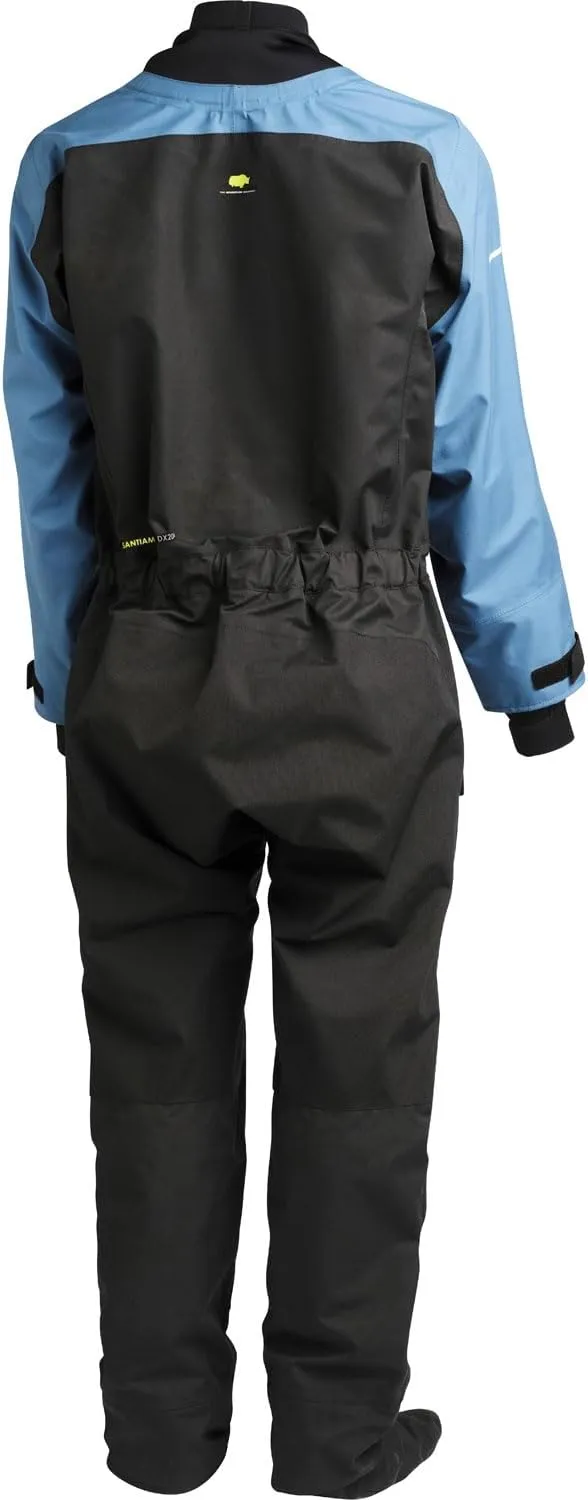 Yak Kayak & Kayaking - Santiam Kayak Drysuit Dry Suit - Blue Black - Thermal Warm Heat Layer Layers Breathable 3 -
