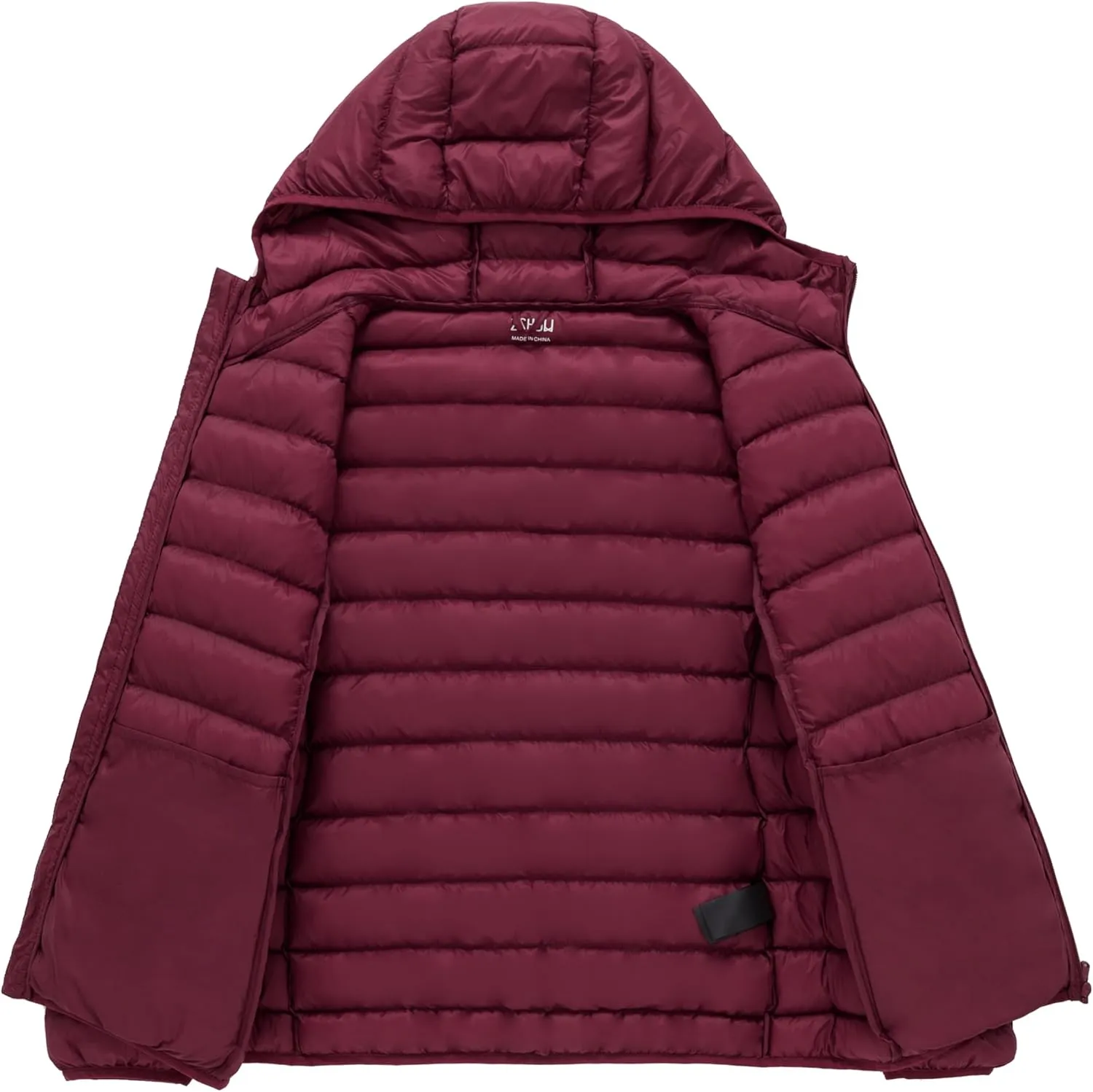 ZSHOW Women's Packable Puffer Jacket Warm Hooded Lightweight Winter Coat