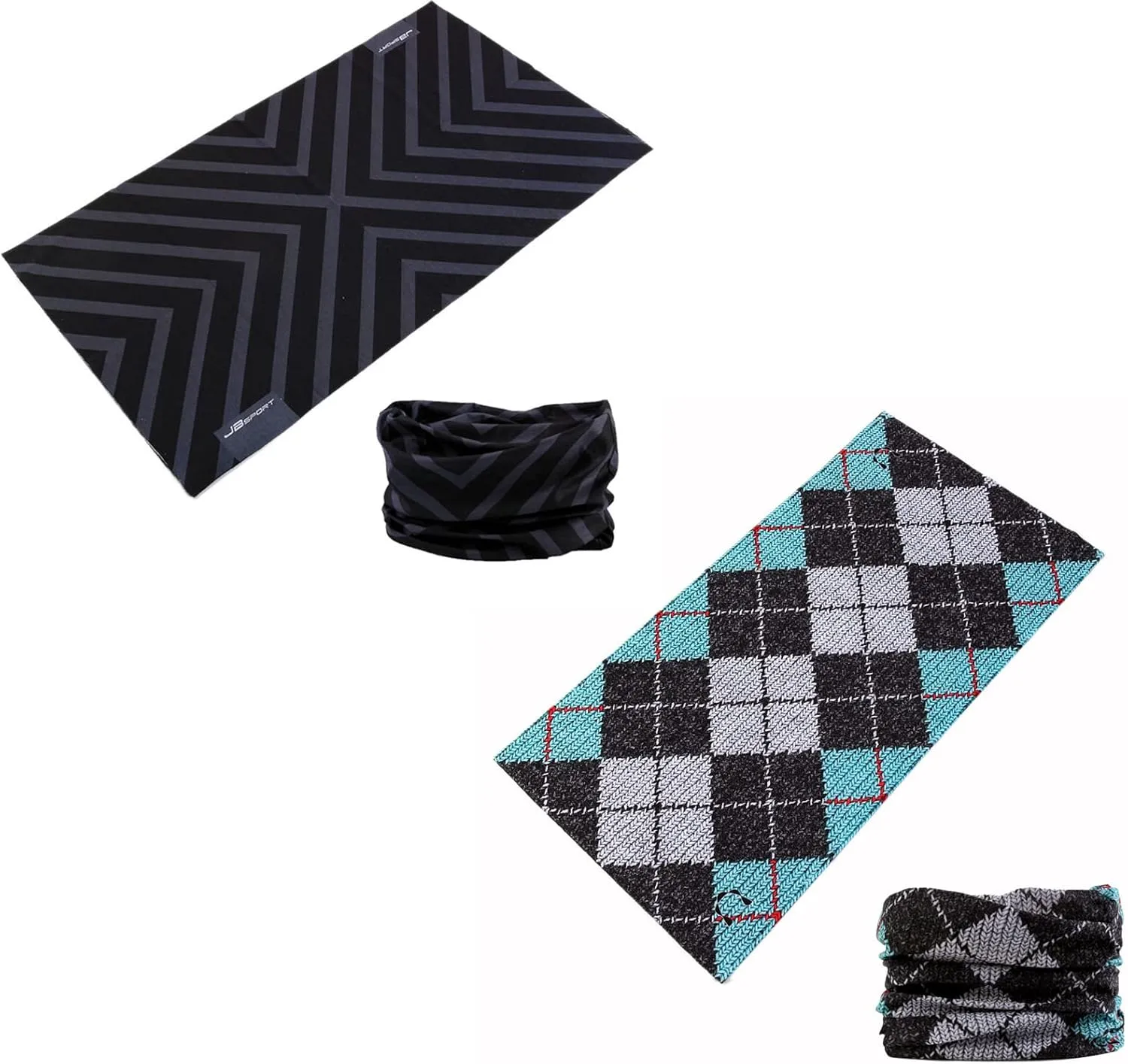 Zupro Men Women Headbands Sun Protection Face Mask Bandana Sports Magic Scarf Neck Gaiter Headwear,for Running Cycling Yoga.