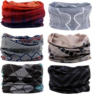 Zupro Men Women Headbands Sun Protection Face Mask Bandana Sports Magic Scarf Neck Gaiter Headwear,for Running Cycling Yoga.
